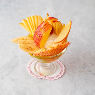 Sahlab With Fruits