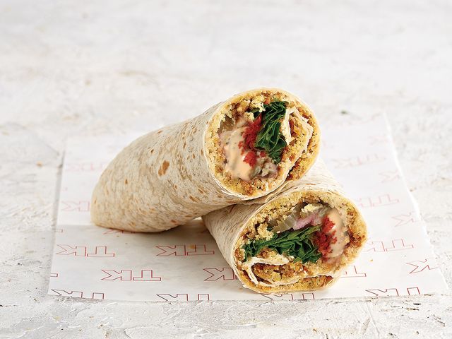 Harissa Hummus Falafel