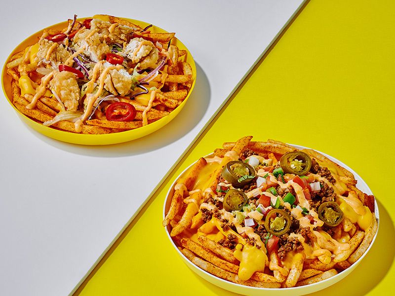 Spicy Cheese Fries