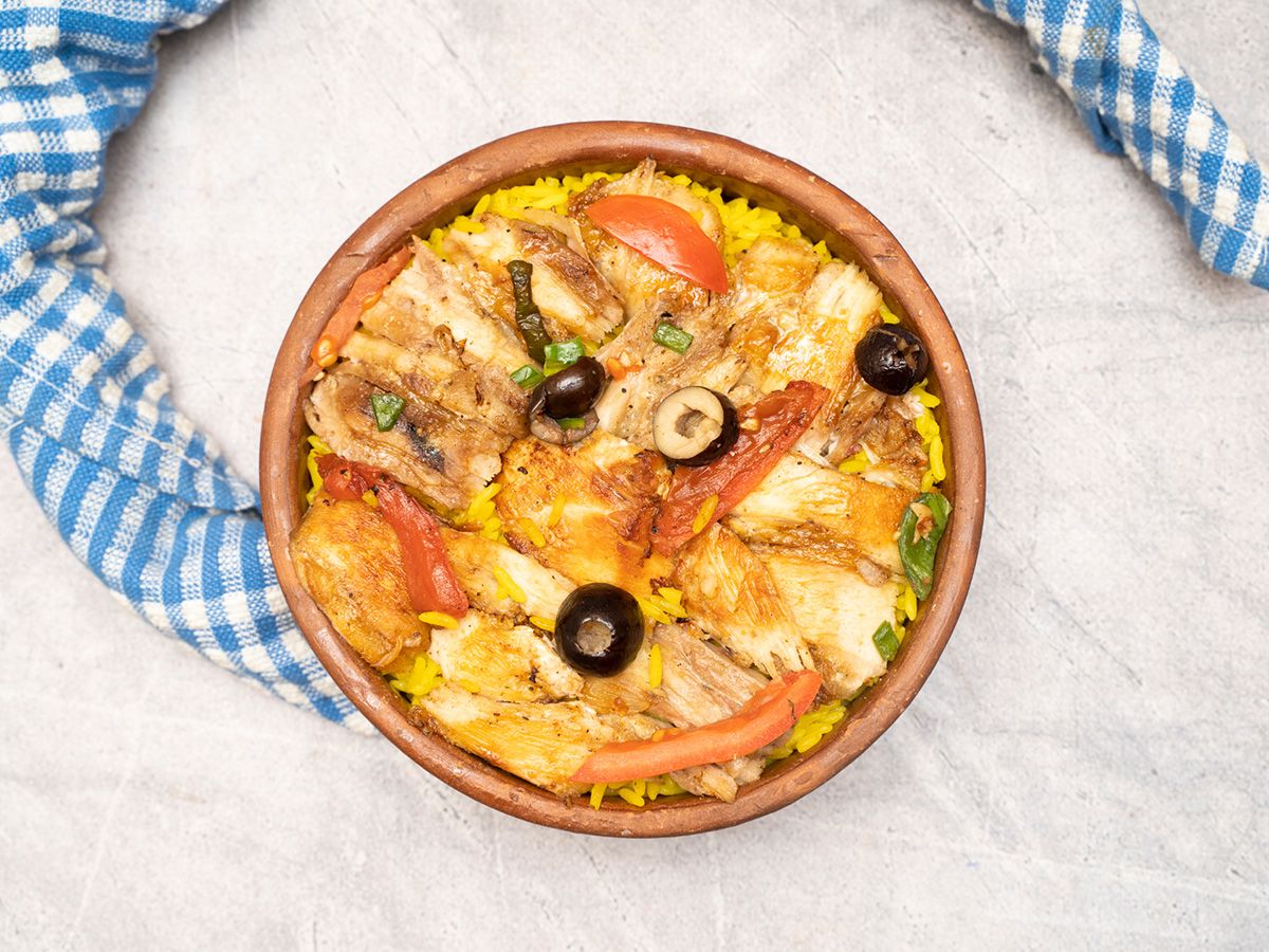 Chicken Fajita Fatteh