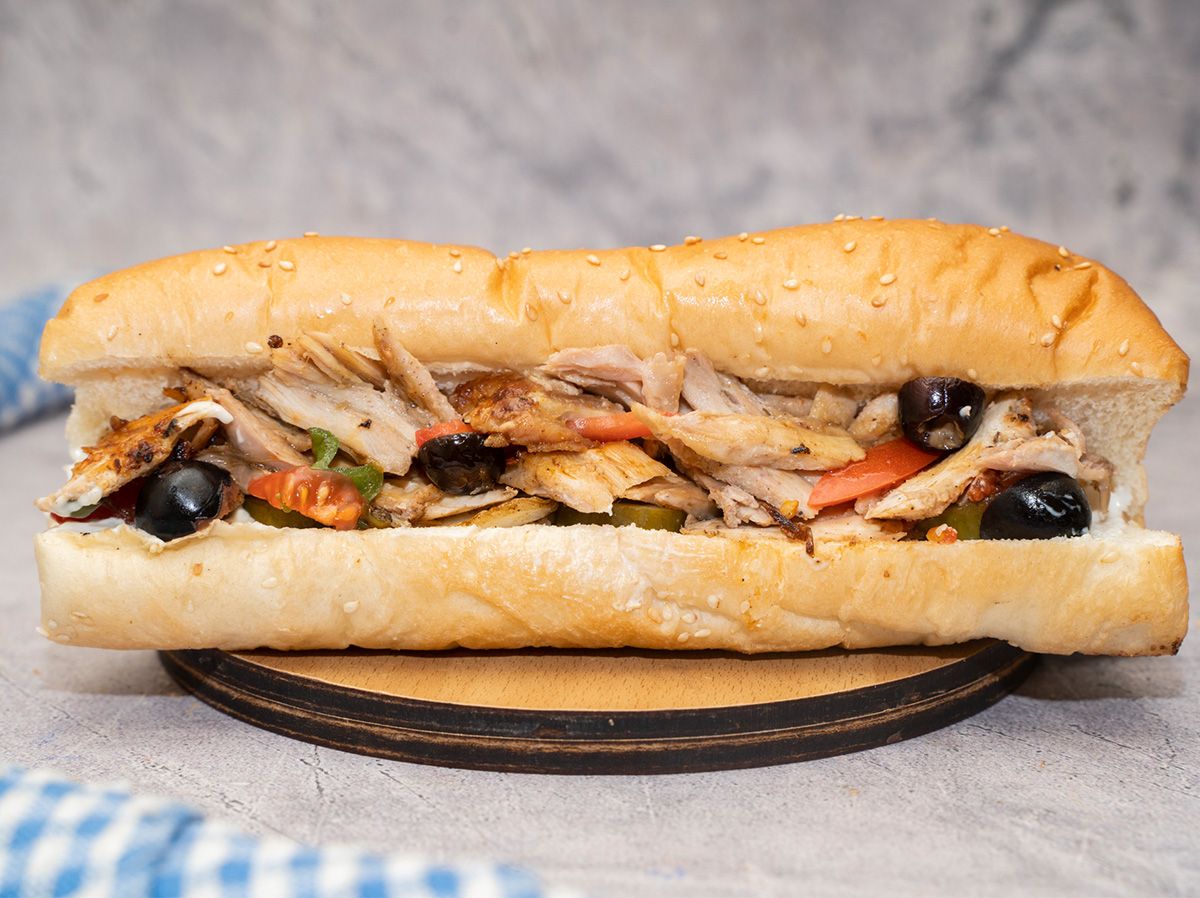 Large Chicken Fajita Sandwich