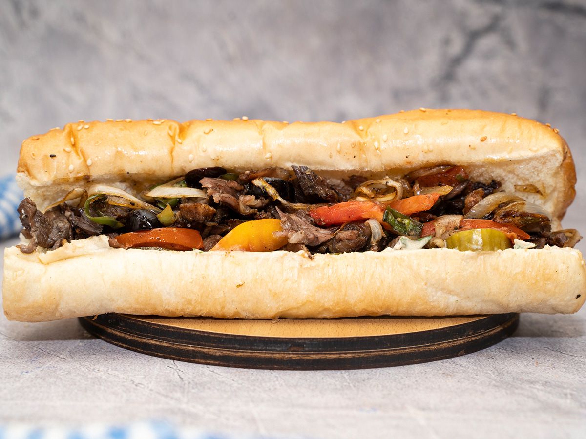 Large Meat Fajita Sandwich