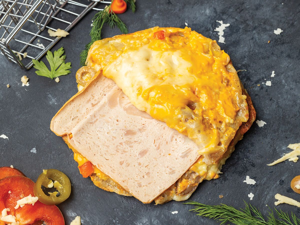 Mix Cheese With Smoked Turkey