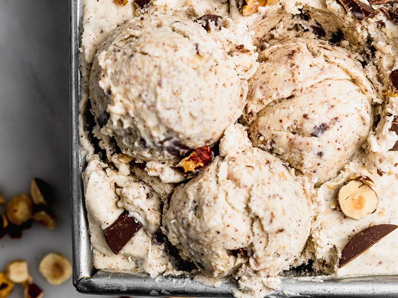 Hazelnut Ice Cream - 1/2 Kilo Box