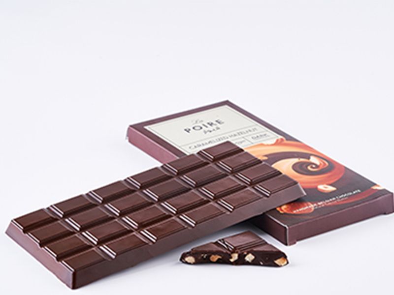 Hazelnut Dark Chocolate Bar