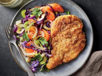 Healthy Escalope Meal