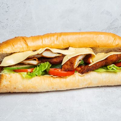 Chicken Pane With Cheese Sandwich
