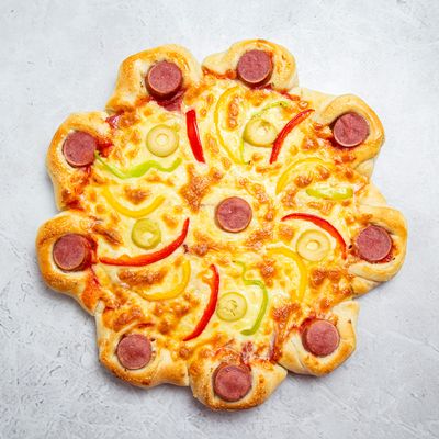 Smoked Roast Beef Pizza