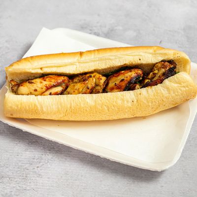 Grilled Shish Tawook Sandwich