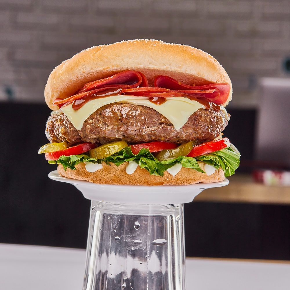 Hickory Smoked Beef Burger