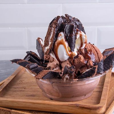 Hohos with Ice Cream