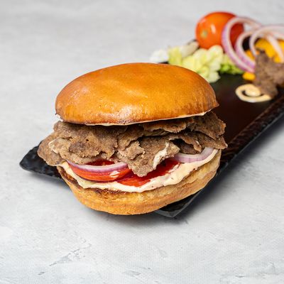 Double Turkish Shawarma Sandwich