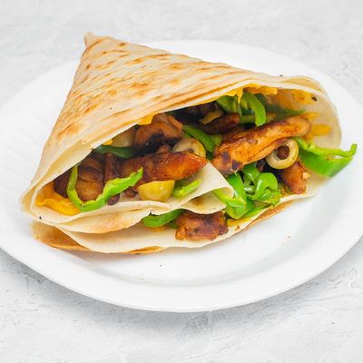 Extra Chicken Fajita Crepe
