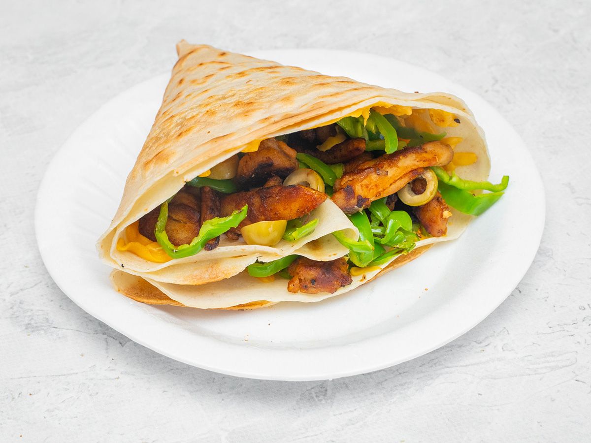 Chicken Fajita Crepe