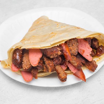 Mix Meat Home Crepe