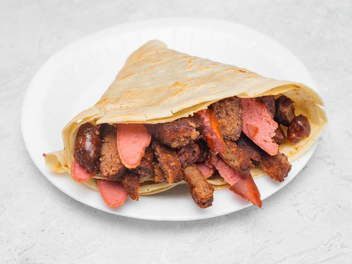 Meat Mix Crepe