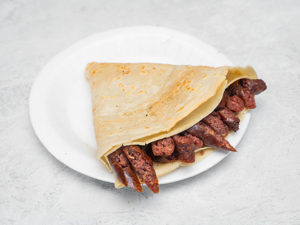 Oriental Sausage Crepe