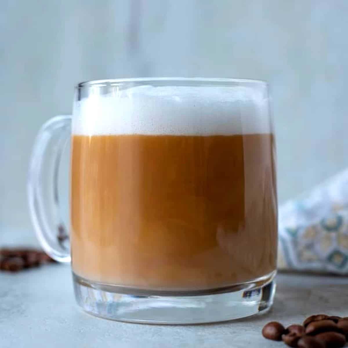 Flavor coffee with milk
