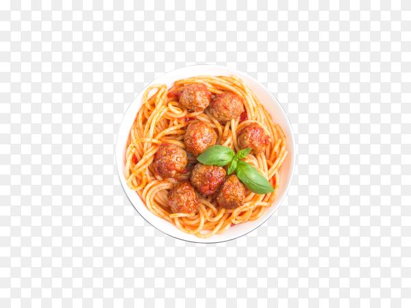 Homemade Spaghetti And Minced Meatballs