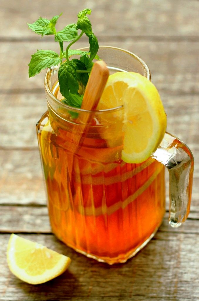 hot lemon mint honey