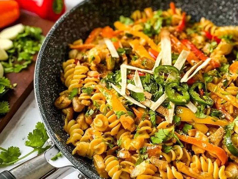 Honey Chipotle Chicken Pasta