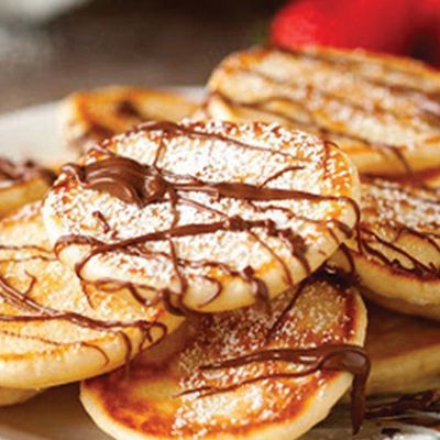 Honey Mini Pancakes