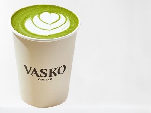 Honey Oat Matcha Latte