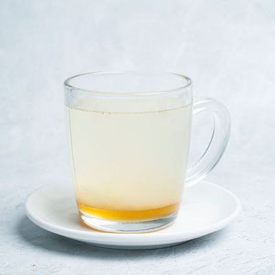 Honey with fresh ginger