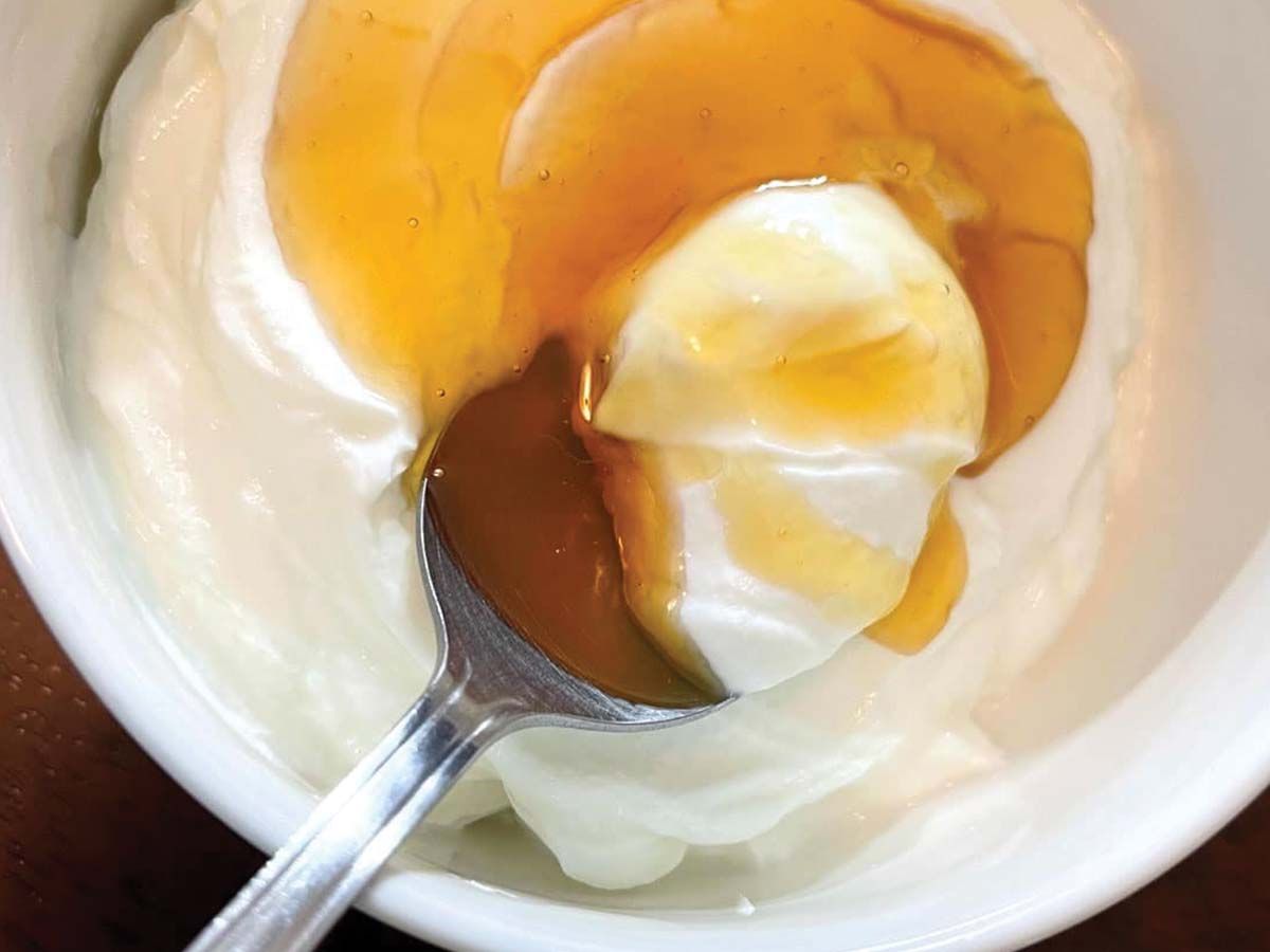Honey yogurt