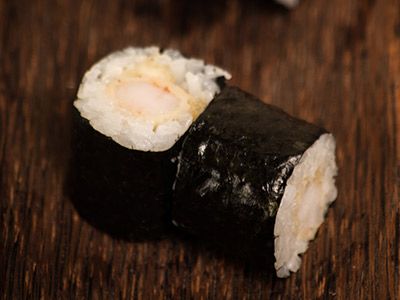 Shrimp Ebi Hoso Maki