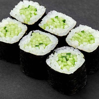 Hoso Kappa Maki 6 Pieces
