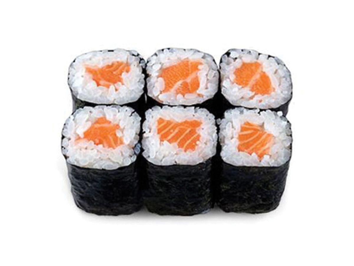 Hoso maki salmon 6 pcs