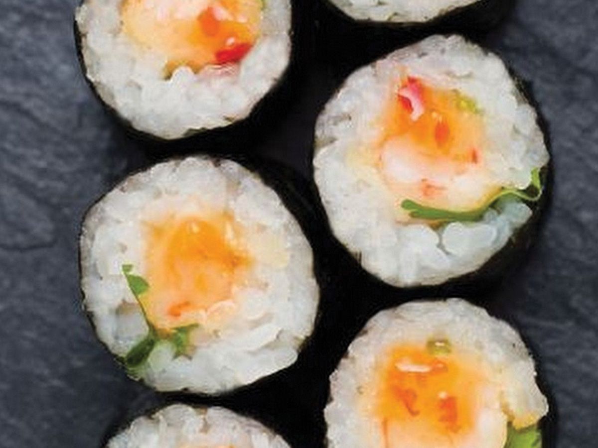 Hoso maki shrimp boiled 6 pcs