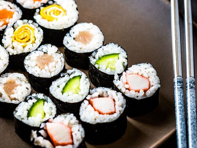 Hoso Vegetarian Maki