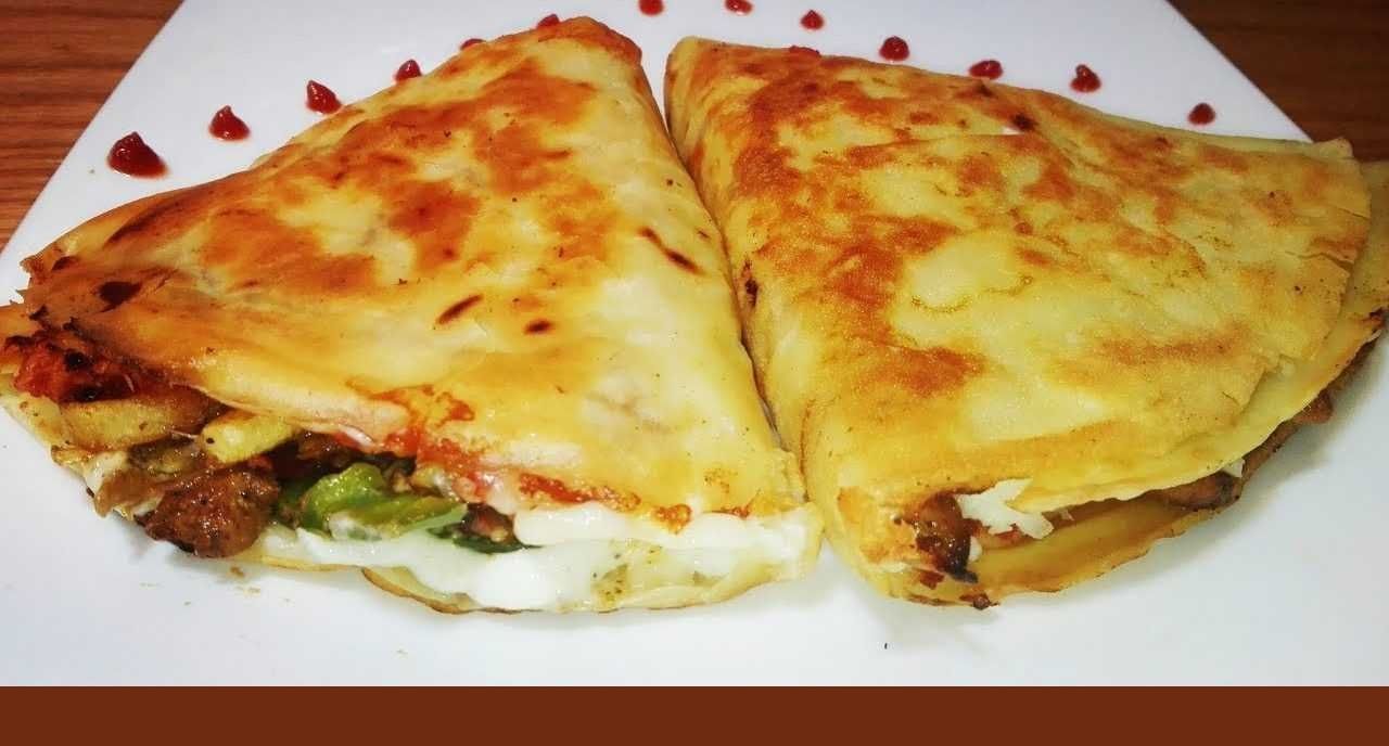 Hot Dog Crepe
