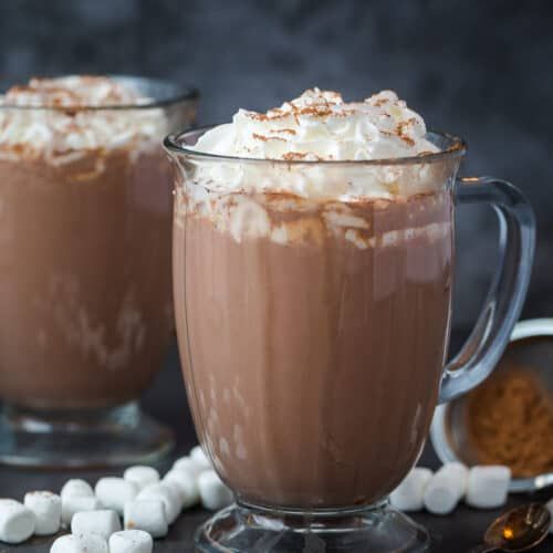 Hot Chocolate And Hazelnuts