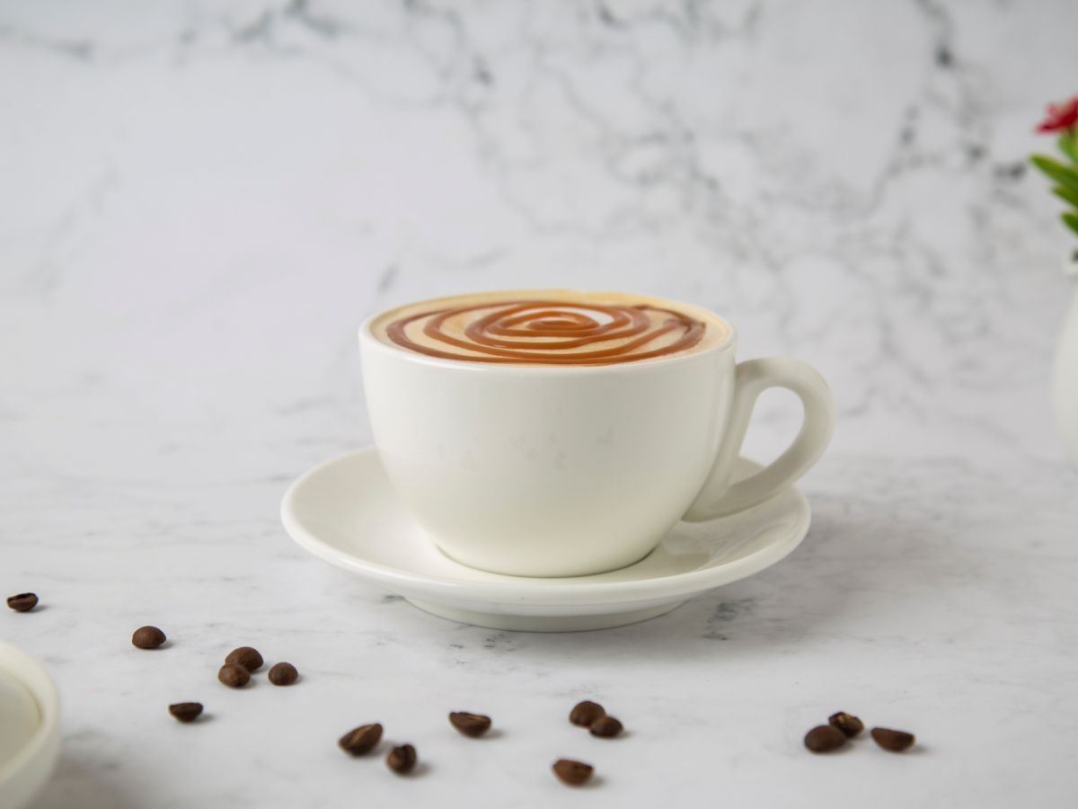 Hot Caramel latte