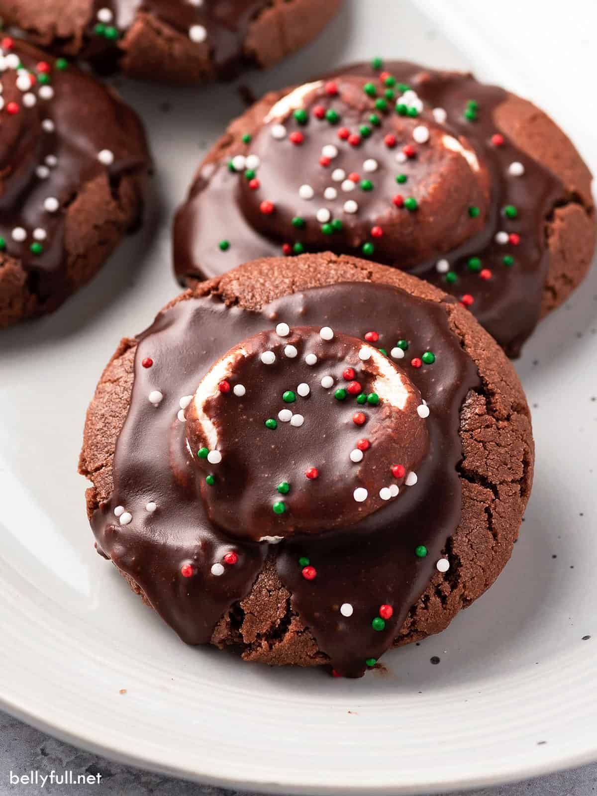 Hot Chocolate Cookies