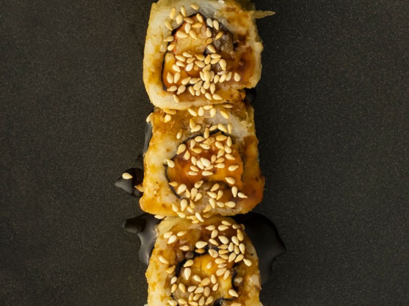 Hot Crunchy Shrimp Tempura Roll