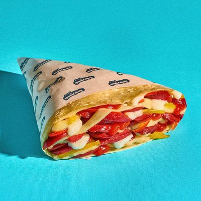 Hot Dog Crepe
