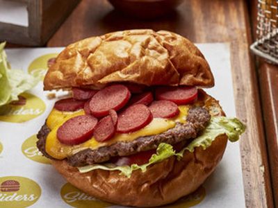 Hot Dog Burger Sandwich