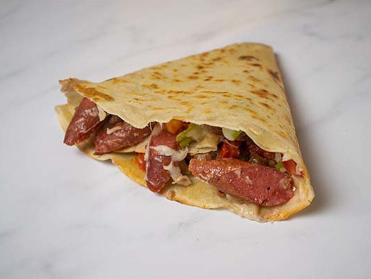 Hot Dog Crepe