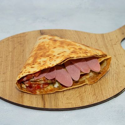 Hot Dog Crepe