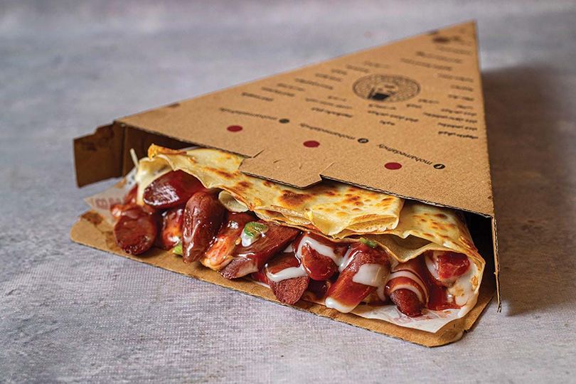 Hot Dog Crepe