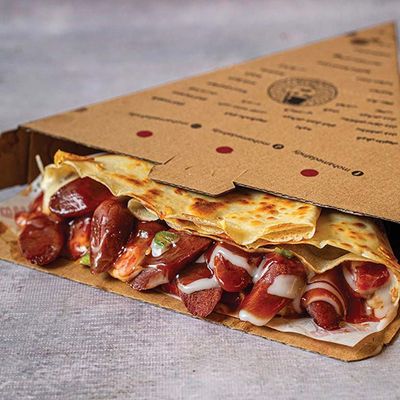 Hot Dog Crepe