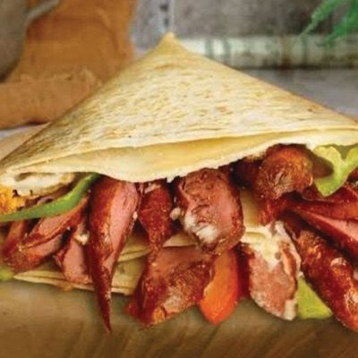 Hot Dog Crepe