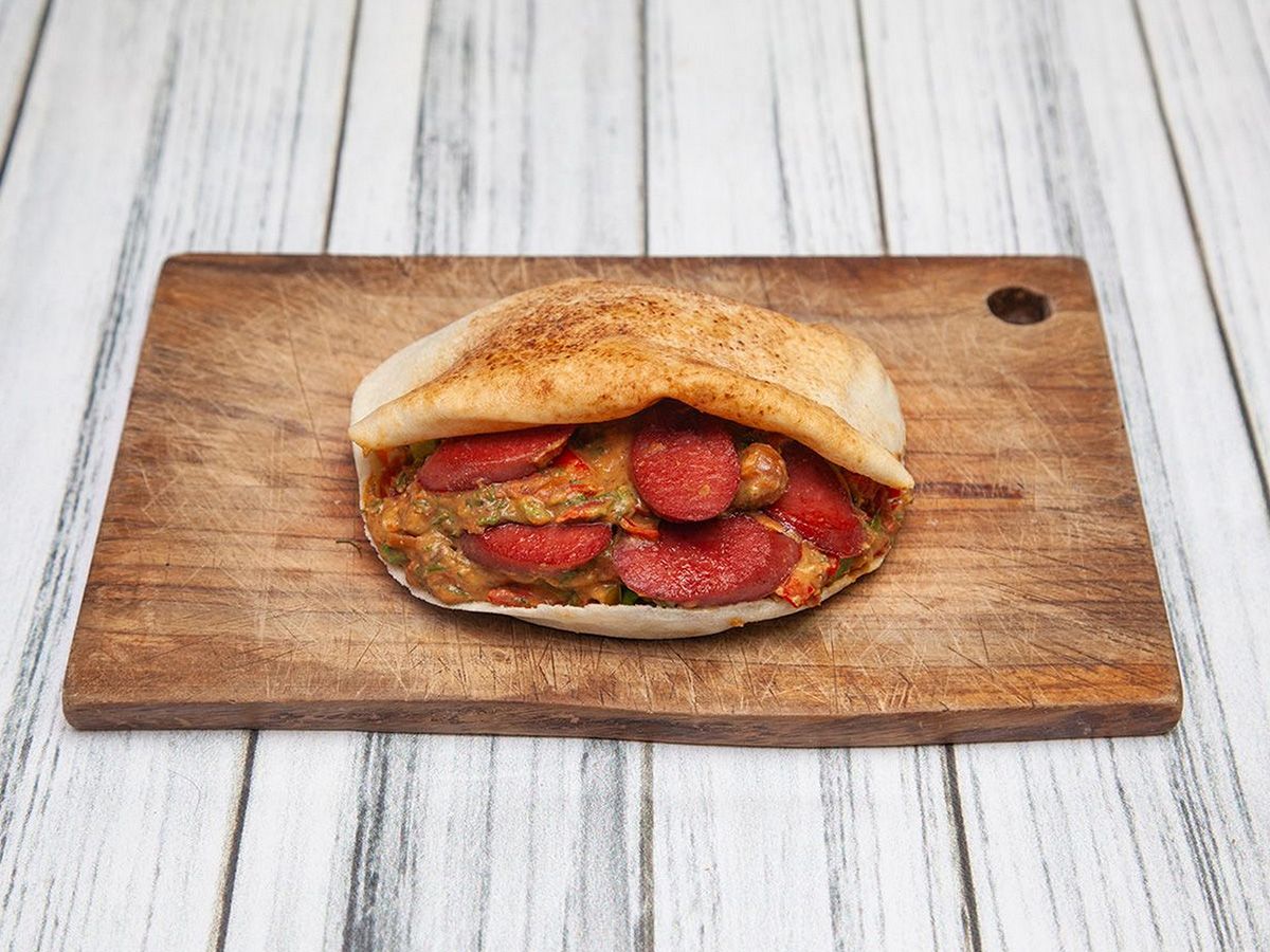 Hot Dog Foul Sandwich