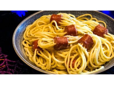 Hot Dog Pasta