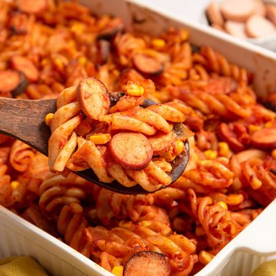 معكرونة هوت دوج
