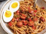 Hot Dog Pasta Platter